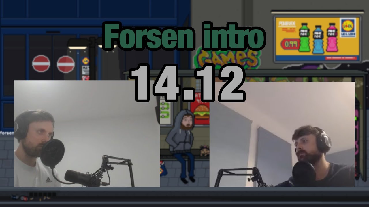 Forsen's intro on December 14th 2025