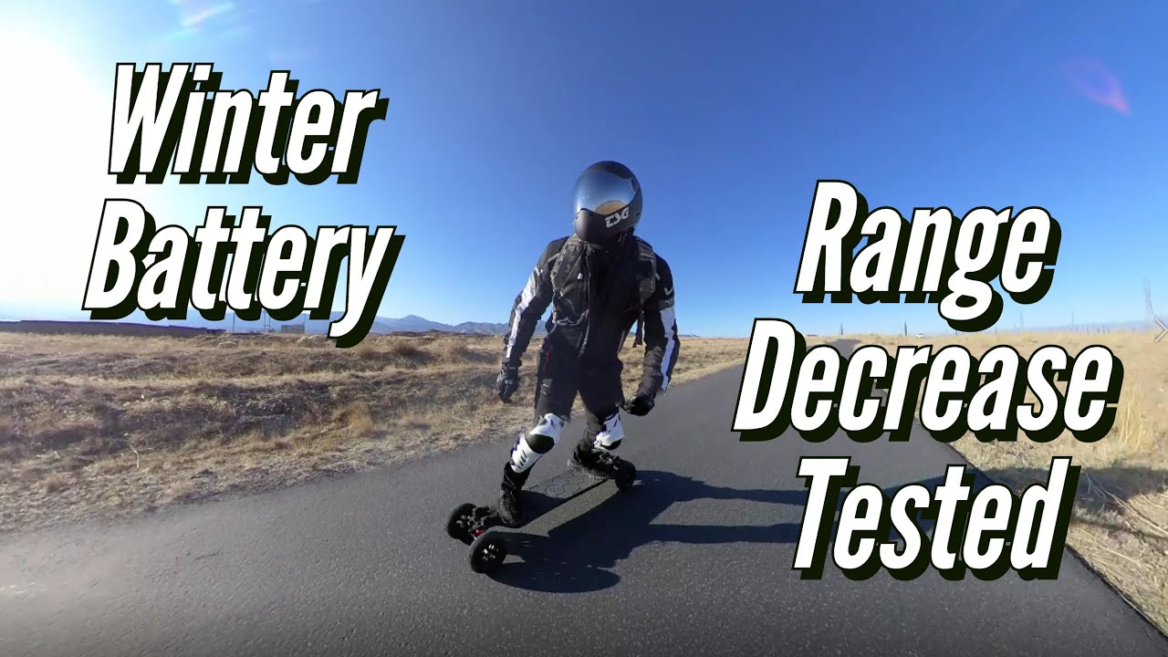Eskate Winter Battery Reduction Tested - ??% Decrease in range #WOWGO #WOWGOAT2