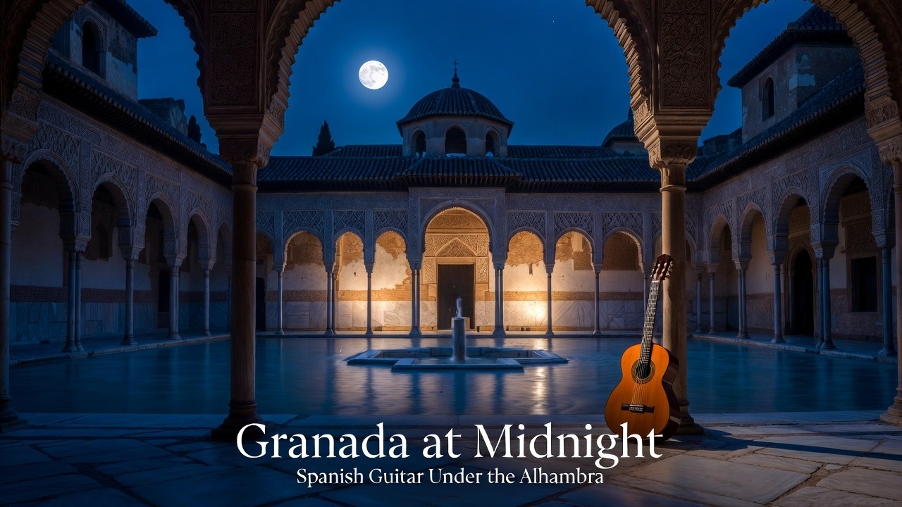 Granada at Midnight 🌙 | Cinematic Spanish Guitar for Deep Focus