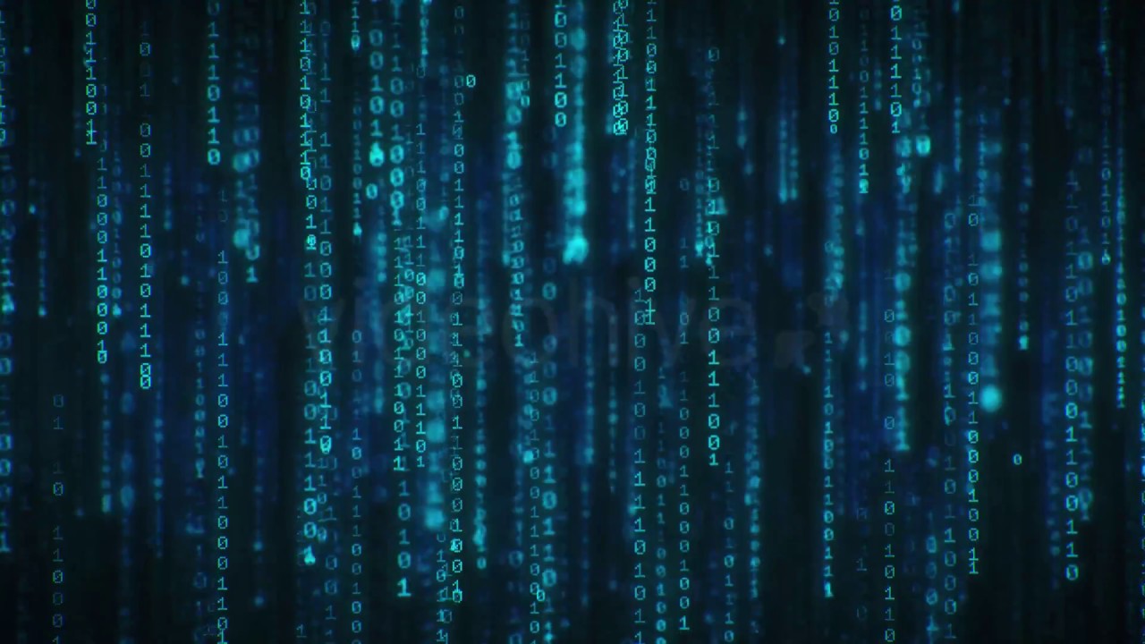 Binary Code 4K Long Loop Screensaver Live Wallpaper