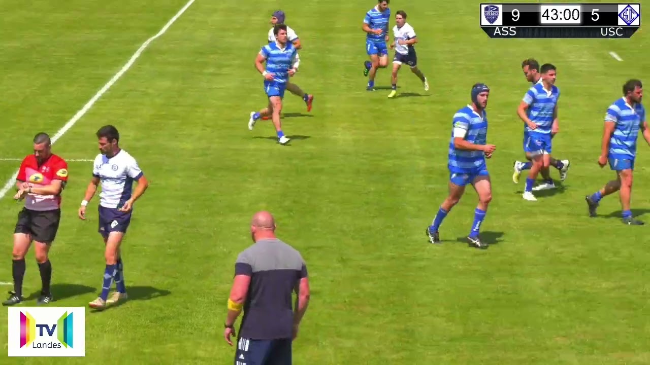 Rugby   Fédérale 2 -  Match retour AS Soustons contre US Castillon