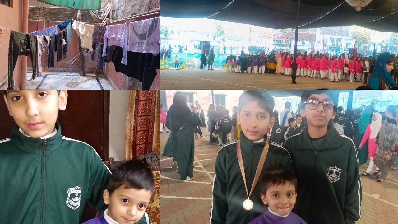 Bachoon k school🎒📚 ma ⚽🏀🏈⚾sports day tha||Pakistani🇵🇰 vlogger💯