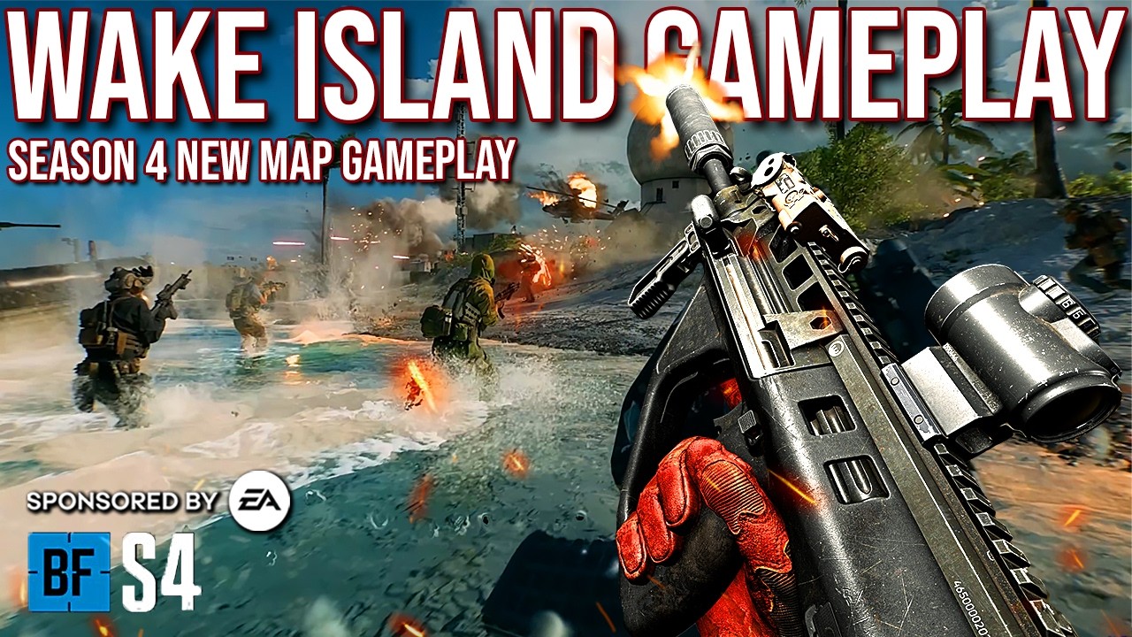 Battlefield 6: НОВЫЙ геймплей на карте Wake Island и режим Carrier Strike! | 4 сезон Top Gun