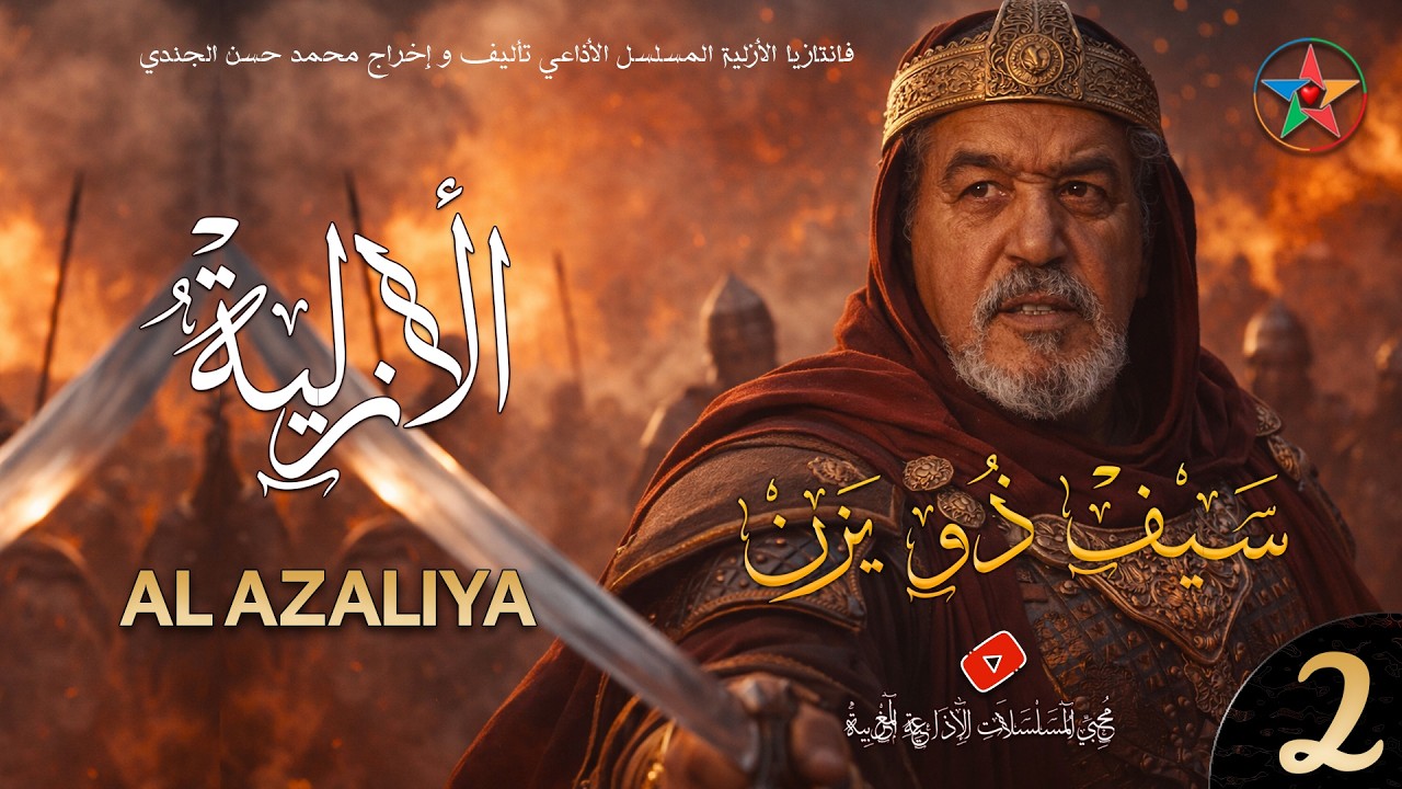 الأزلية الحلقة 2 : زواج قمرية من سيف دو يزن ( محمد أحمد البصري) بعد اكتشاف اسرارها |ALAZALIYA|