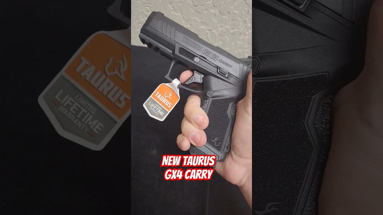 Taurus New Gun! GX4 Carry! #fypシ #taurus #9mm #newgun #pistol #edc