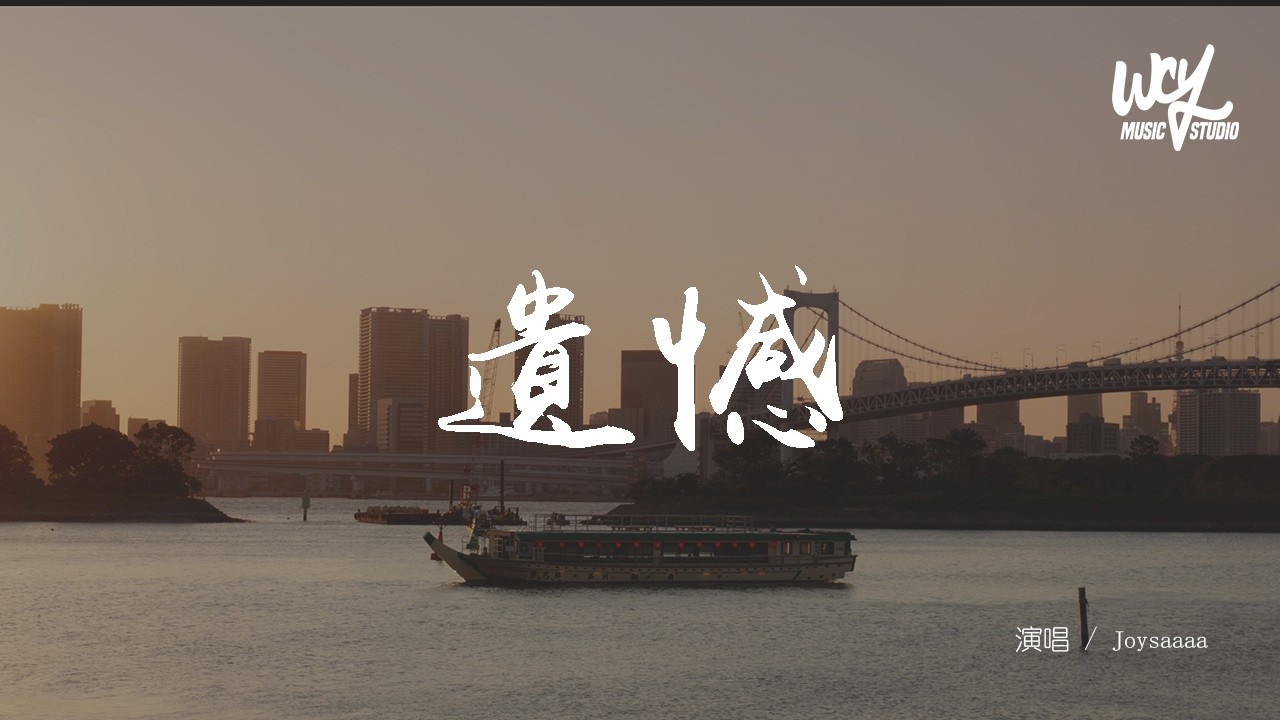 Joysaaaa - 遺憾 (原唱：許美靜)「與其讓你在我懷中枯萎，寧願你犯錯後悔」(可轉伴奏和人聲視頻)【動態歌詞/pīn yīn gē cí】
