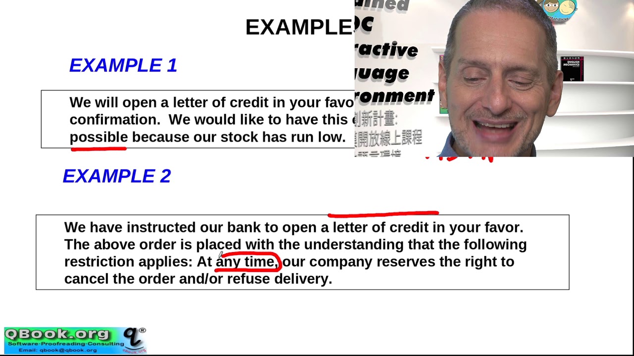訂購信例子 (Order Letter Examples)