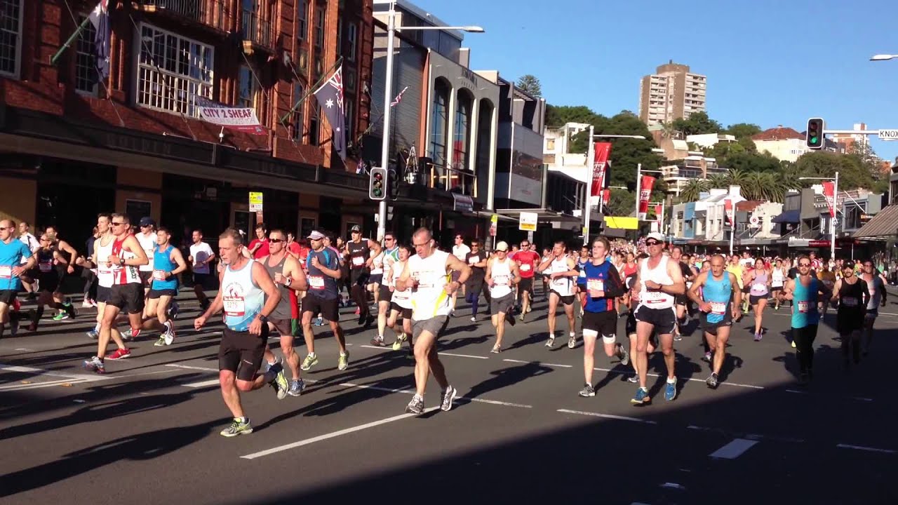 City to Surf 2013 - from Double Bay