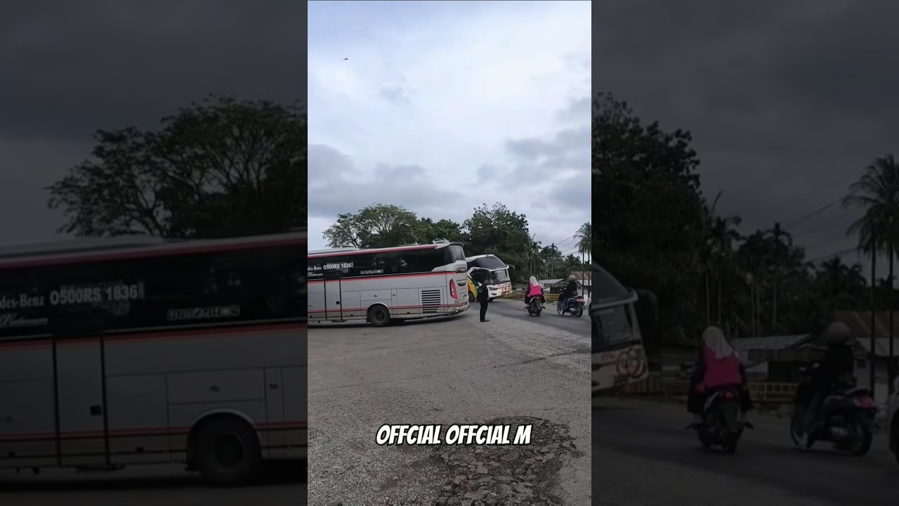 Lumba&sup2; fersi Sumbar☠😲😳 #bissumatera #busmania #npmmania #busmaniacommunity #cinematicbusindonesia