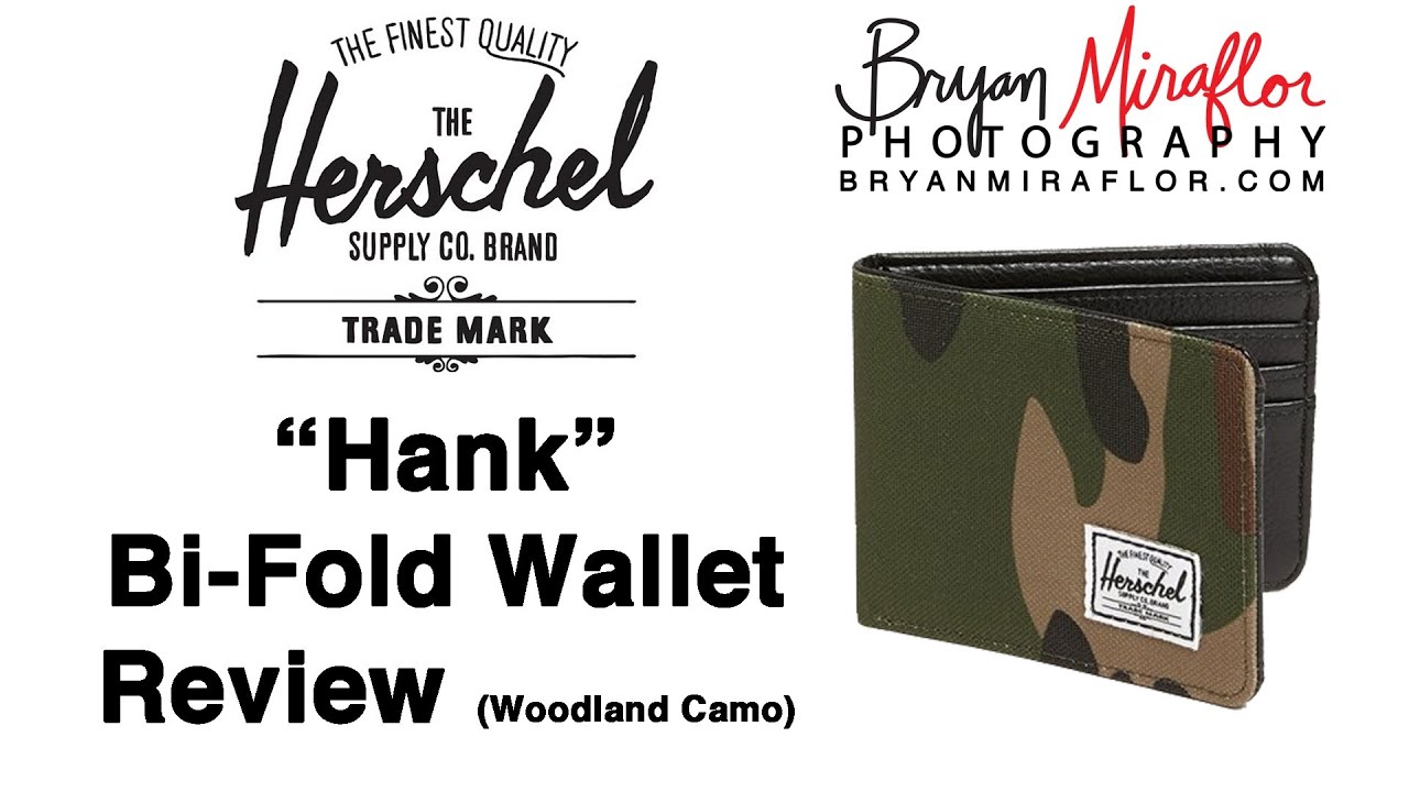 Herschel Hank Woodland Camo Wallet Review 2013