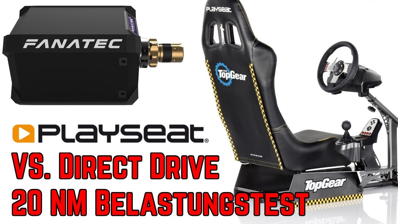 [1/2] Playseat im Härtetest mit Fanatec Podium Direct Drive Wheel + Heusinkveld Pedalen