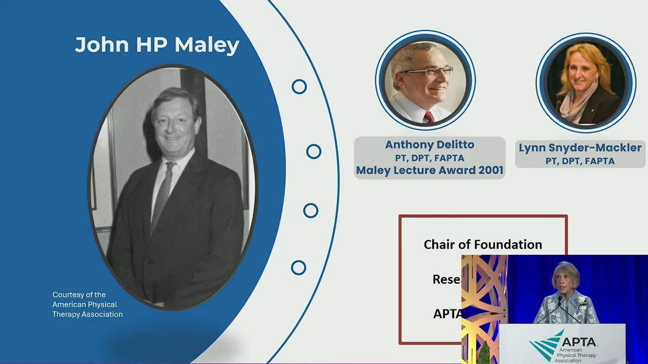 2025 APTA John H.P. Maley Clinical Impact Lectureship Award