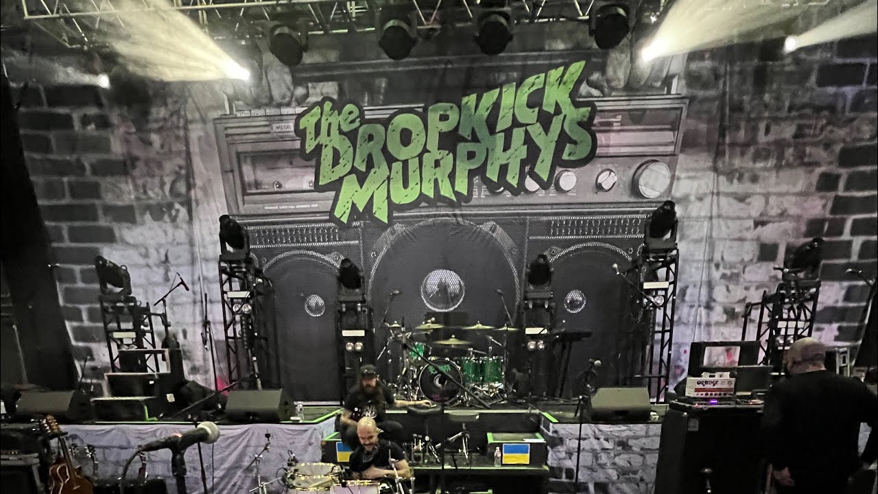 The Dirty Glass with Dropkick Murphys in Boston on St Patrick’s Day