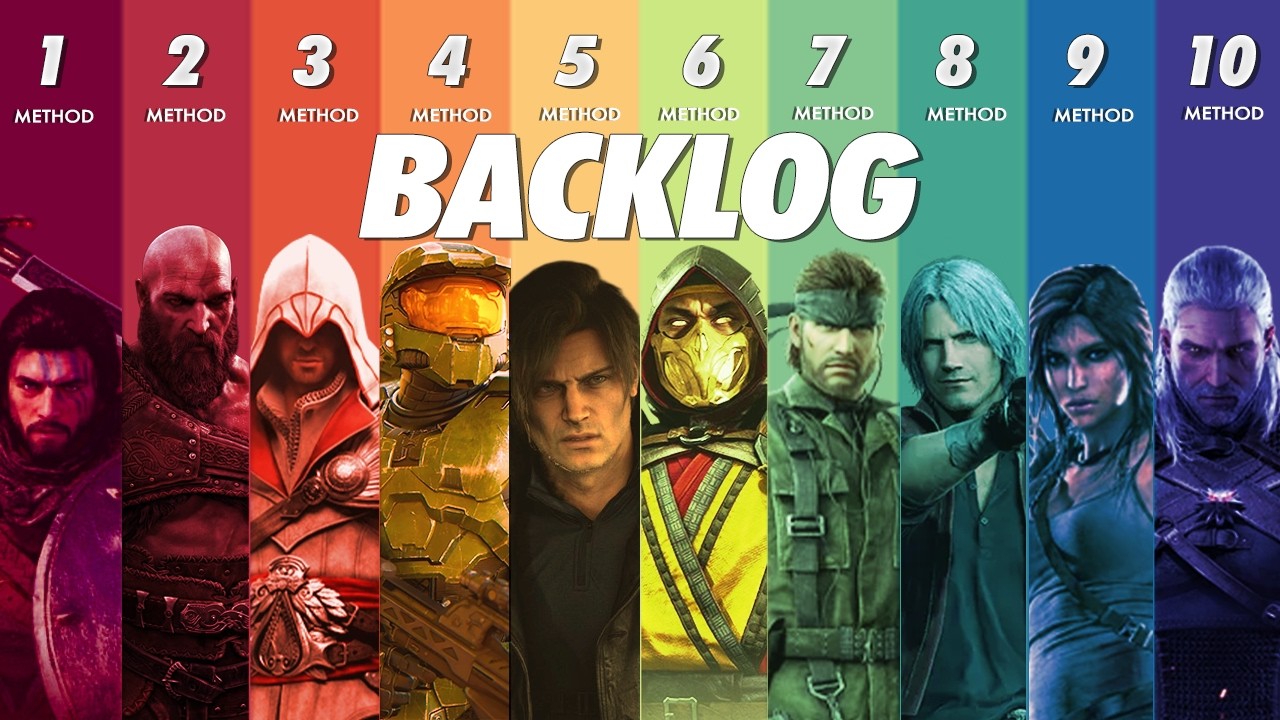 Every Way to Tackle a Gaming Backlog And the One I Actually Use