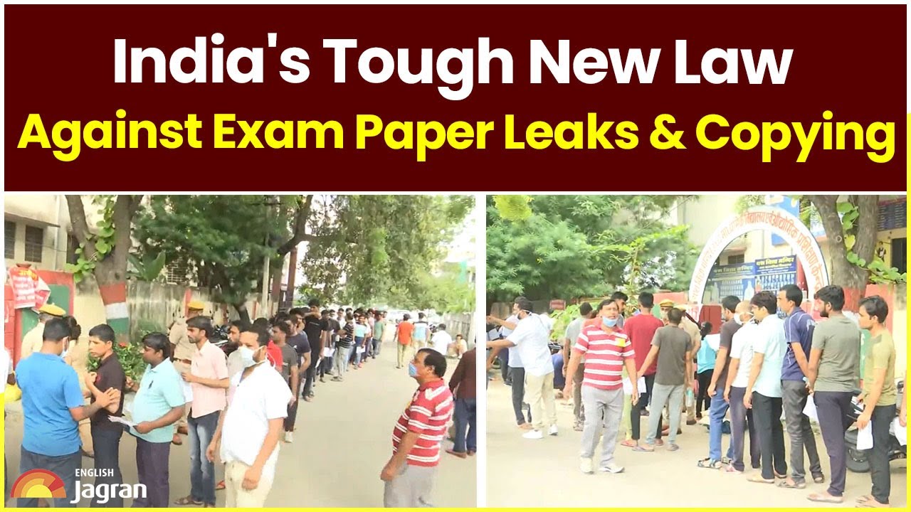 India's Tough New Law Against Exam Paper Leaks & Copying | Jagran English News Updates