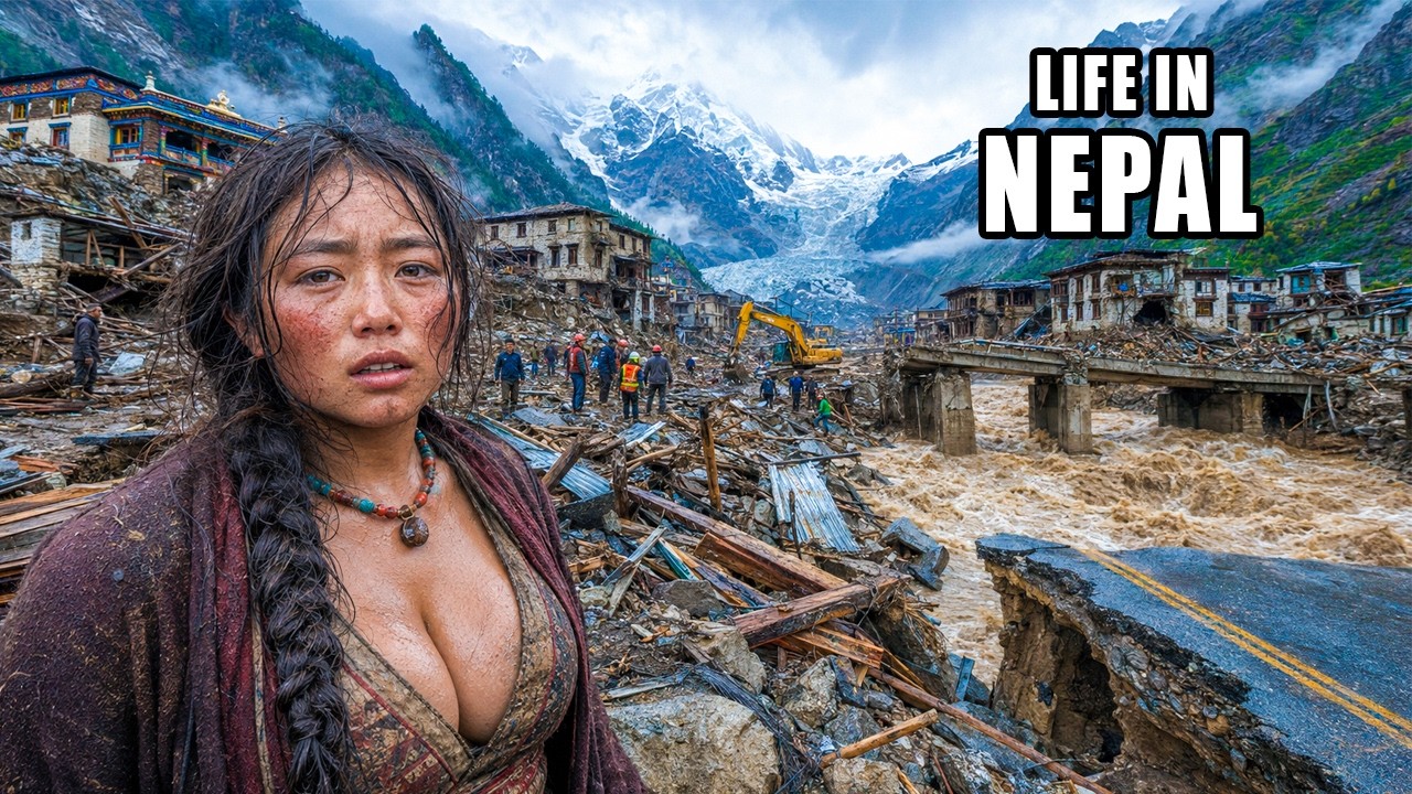 Real Life in NEPAL! Inside the Village Before the Himalayan Flood Destroyed It | Documentary