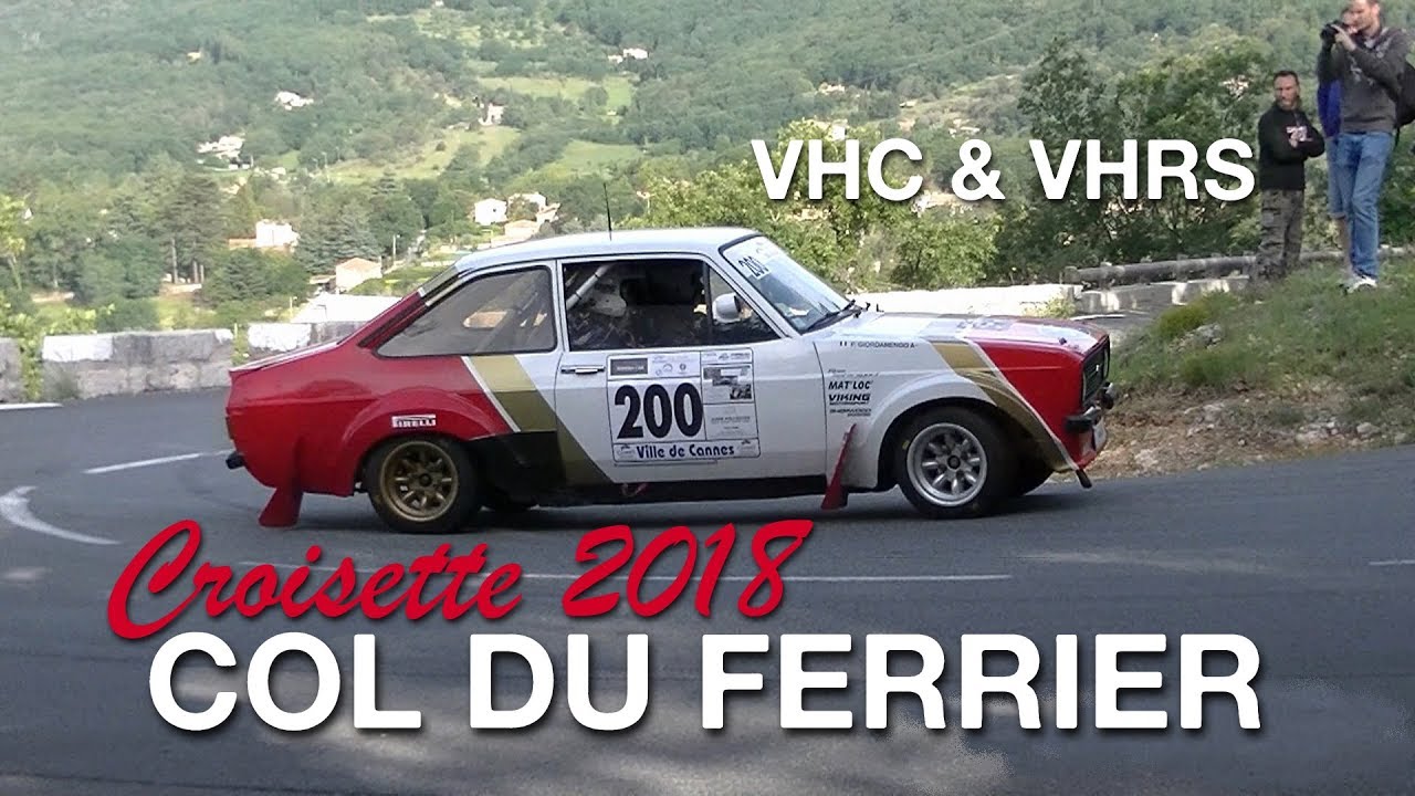 Rallye de la Croisette 2018 VHC & VHRS - VTSteph06