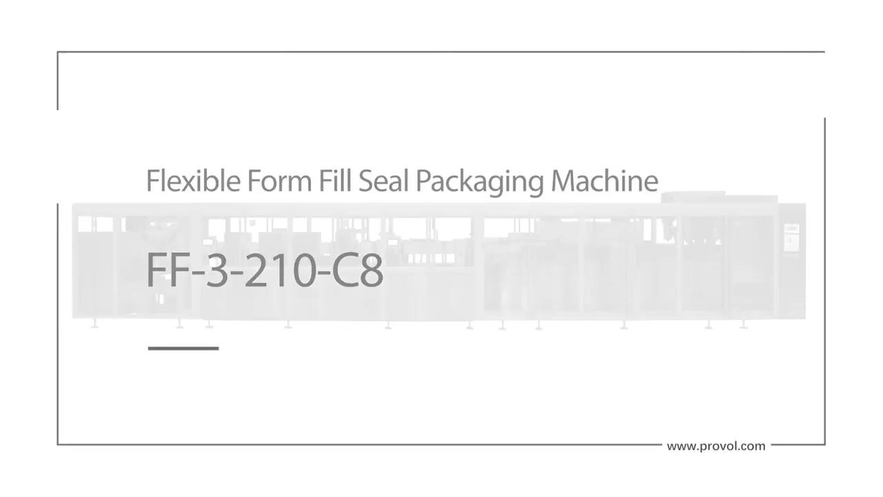 Flexible Form Fill Seal Packaging Machine: FF3-210-C8