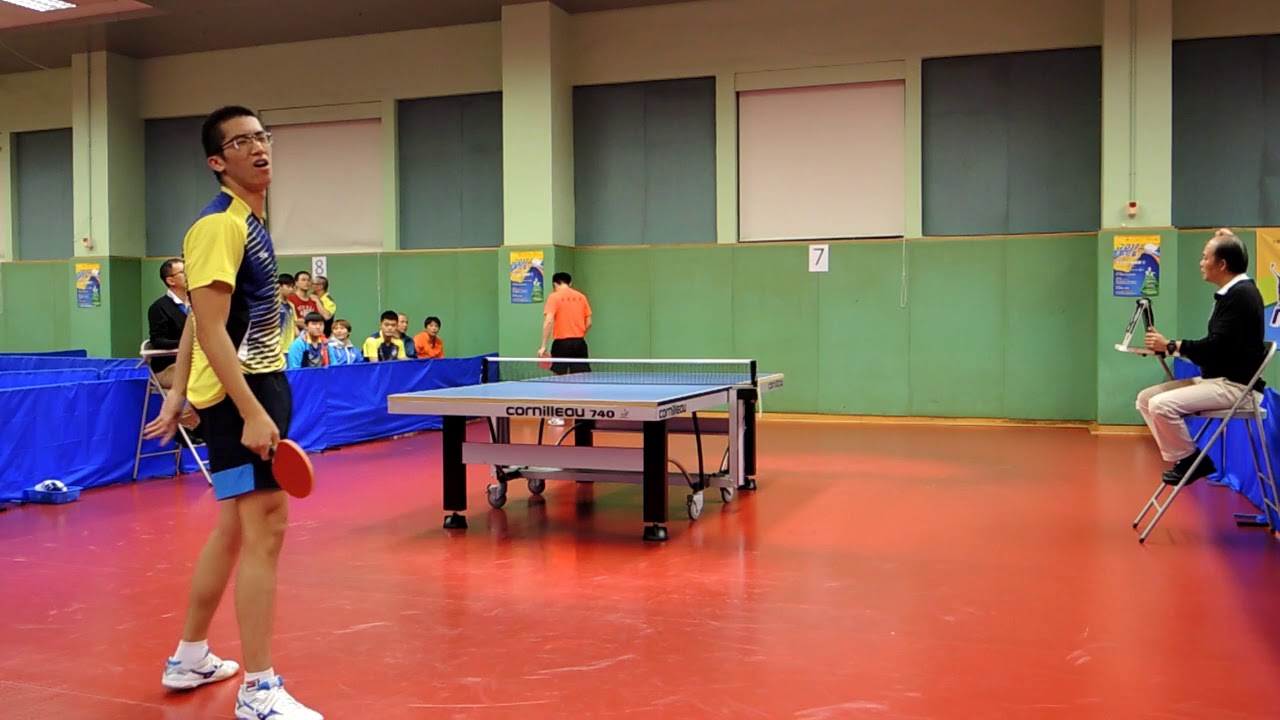 2017乒總盃 - 8強 - 林兆恒 (海山) vs 黃嘉浩 (振瑋)