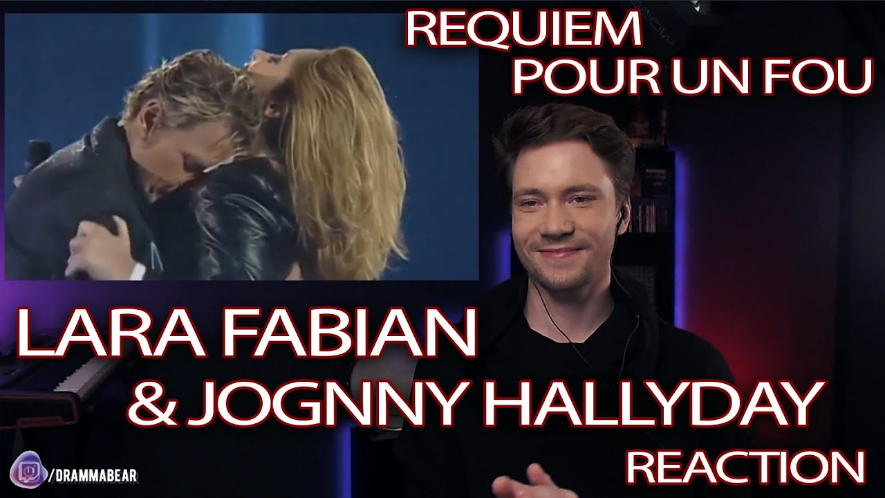 Lara Fabian & Johnny Hallyday - Requiem pour un fou. Reraction!!!