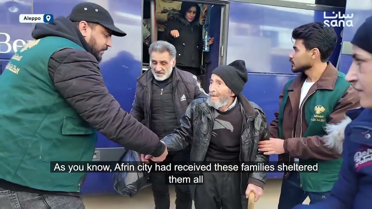 More than 2,500 residents of Sheikh Maqsoud returned home in the third batch