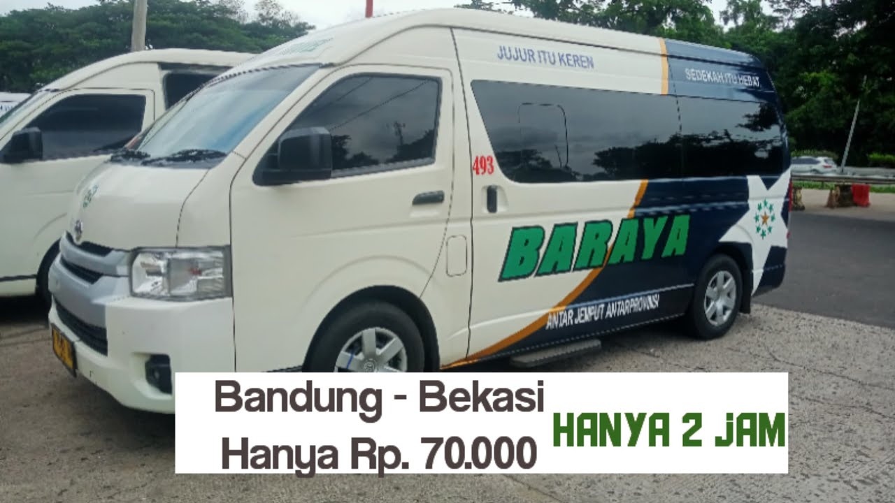 Baraya travel  Bandung - Bekasi Murah Banget