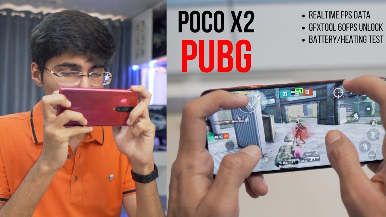Poco X2 Detailed PUBG Review with FPS🔥 GFXTool with Extreme 60FPS Gameplay