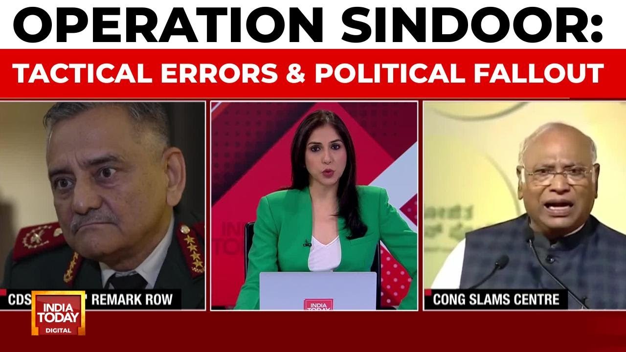 Operation Sindoor: India's Losses and Tactical Rectification Spark Political Debate