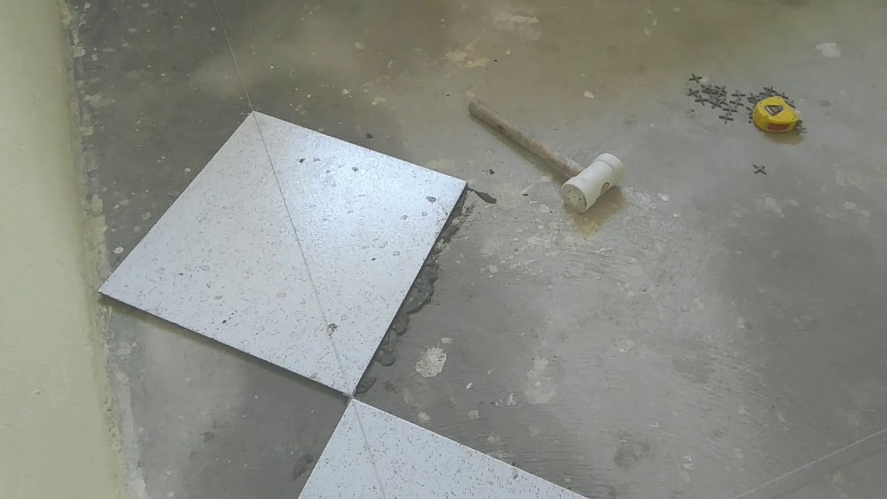 CERAMICA EM DIAGONAL PASSO A PASSO
