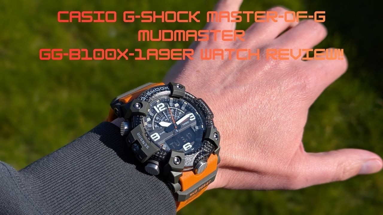 Обзор часов Casio G-Shock Master-of-G Mudmaster GG-B100X-1A9ER!!