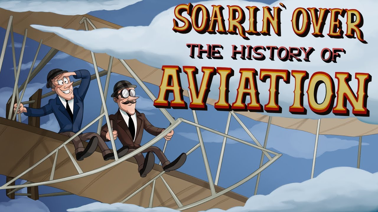 COLLEGE FILM | Soarin' Over the History Of Aviation | FEATURING MELVYN HAYES!