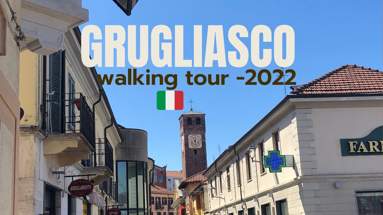 Grugliasco, Piedmont, Italy walking tour -Towns near Turin