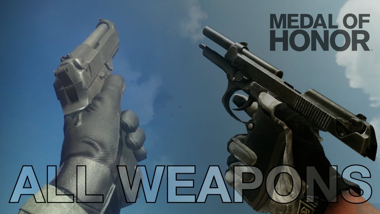 Medal of Honor (2010) - All Weapons