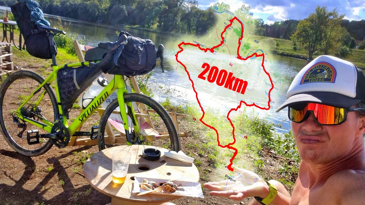 Proti proudu Ohře do Hřenska + Bonus: Jak se zabalit na měsíc na kolo? - 4K VLOG