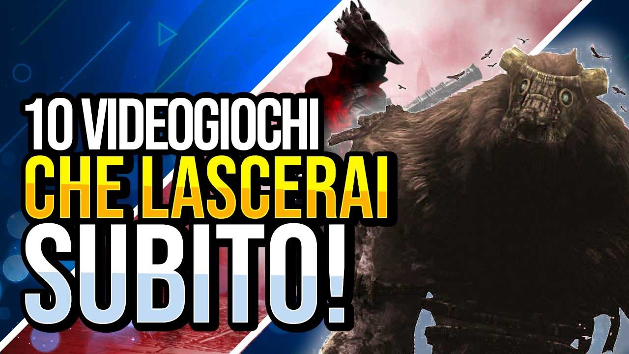 10 VIDEOGIOCHI che ABBANDONERAI SUBITO 🚨