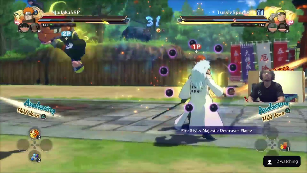 🔴Getting Ready For The 2v2 Money Tournament......|Naruto Storm 4