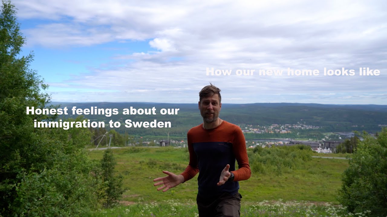 Honest thoughts about immigrating to Sweden, showing you our beautiful new home in Solleftea!