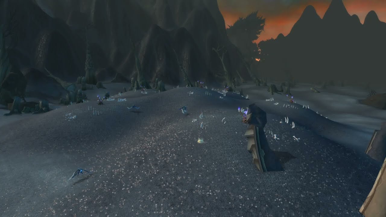 where the echoes of the fallen rest... (The Bone Wastes music & ambience)