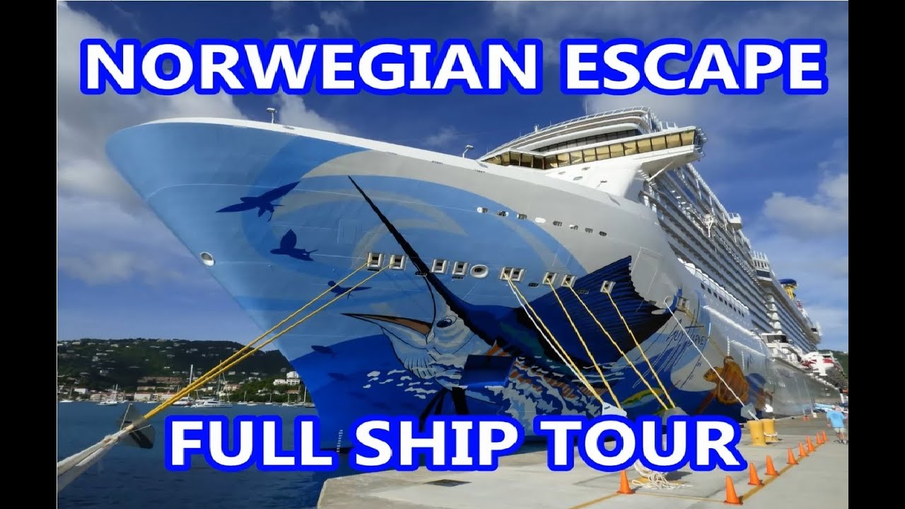 Norwegian ESCAPE Complete Ship Tour HD