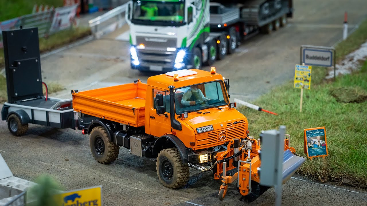 MINDBLOWING RC trucks & construction @ fair Graz with WMB