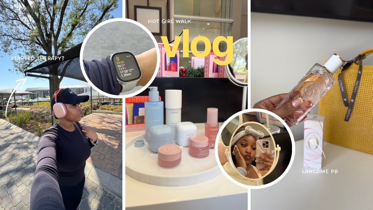 #vlog | Lancôme PR, Dis-Chem, терапия и многое другое