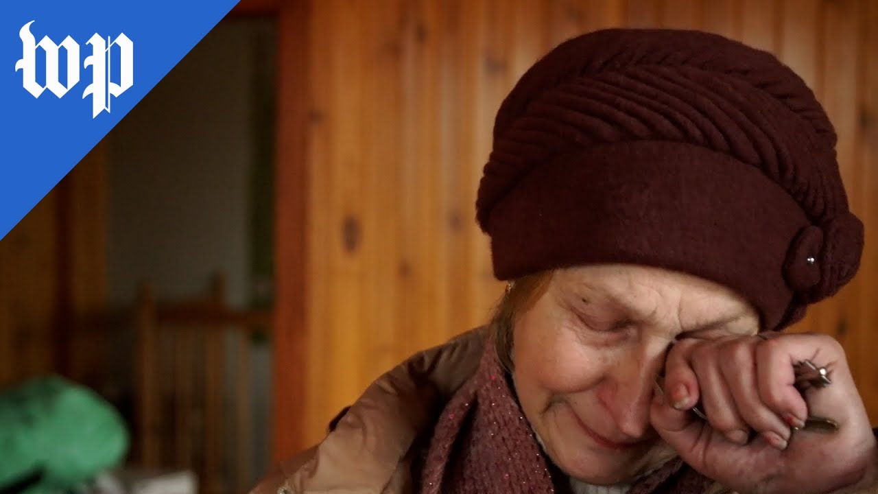 A Ukranian grandmother trapped at home as her quiet street became a war zone