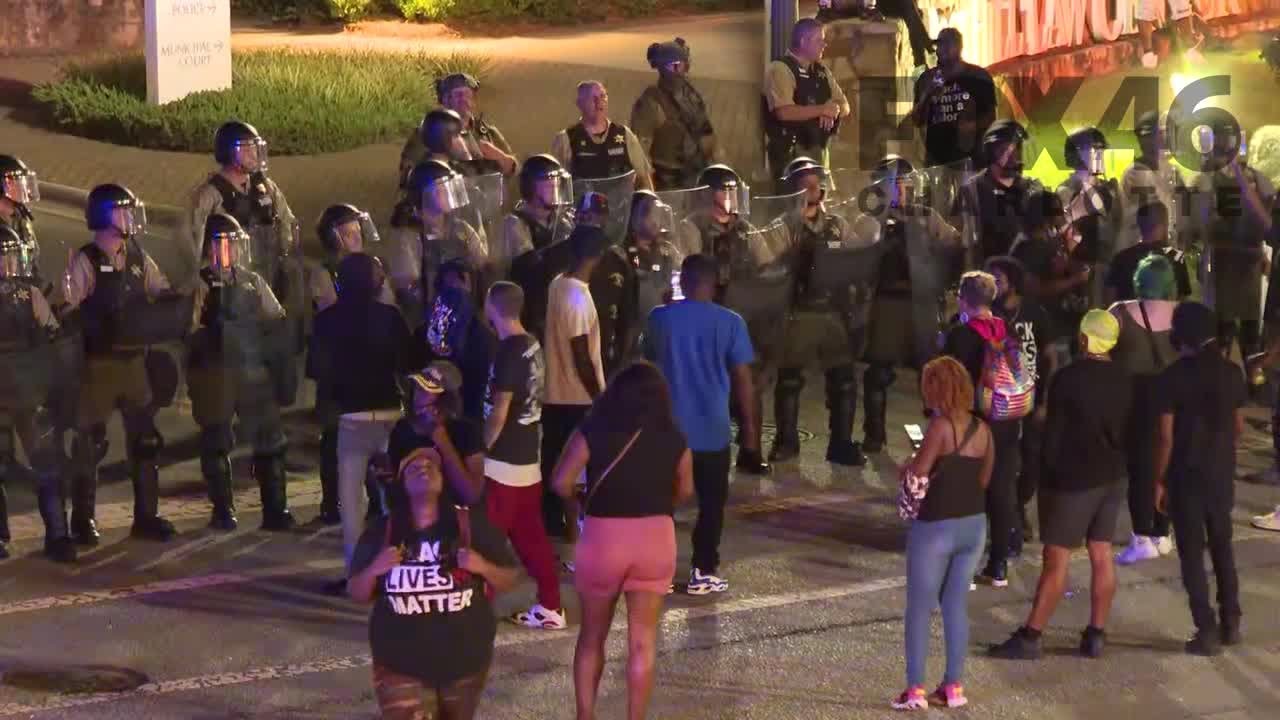 Suspect throws fireworks at Rock Hill Police during second night of protests