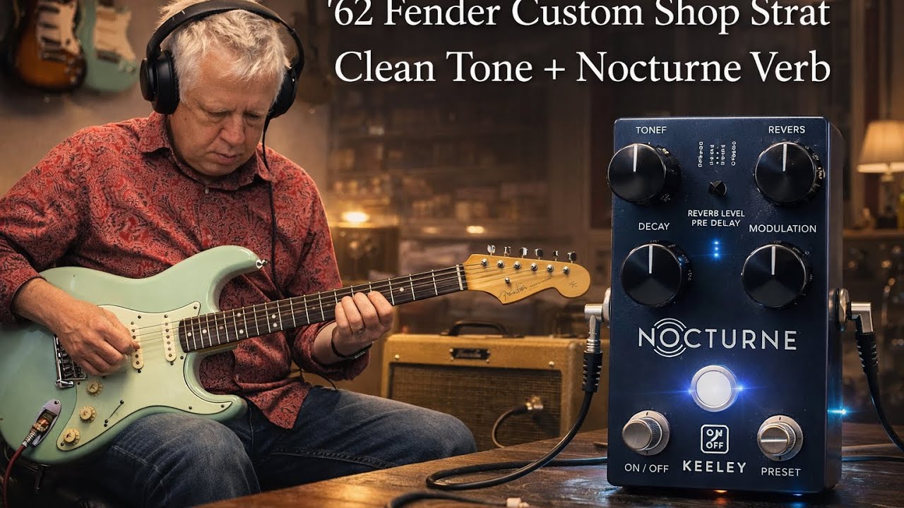 There’s just something about a clean Strat sound!!🎸🎸