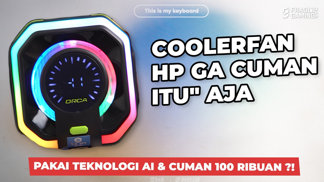 REKOMEN COOLERFAN PAKAI TEKNOLOGI AI MASA KINI ! NYK NEMESIS ORCHA H7