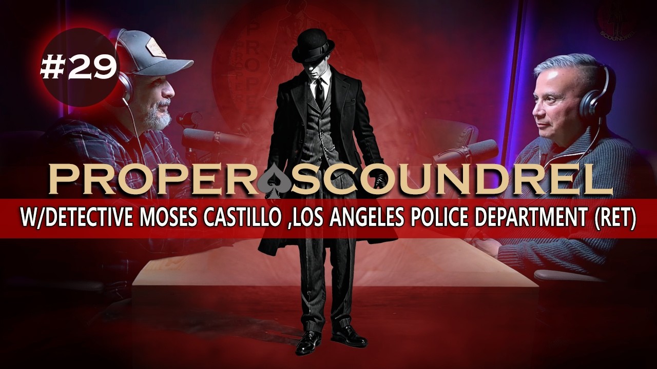 Ep-29 / Detective Moses Castillo, Los Angeles Police Dept. (Ret) #podcast #truecrimes