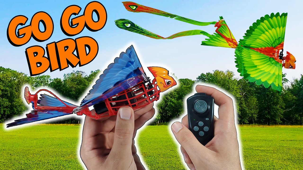Go Go Bird - RC Flying Bird - Full UNBOXING, TESTING and REVIEW