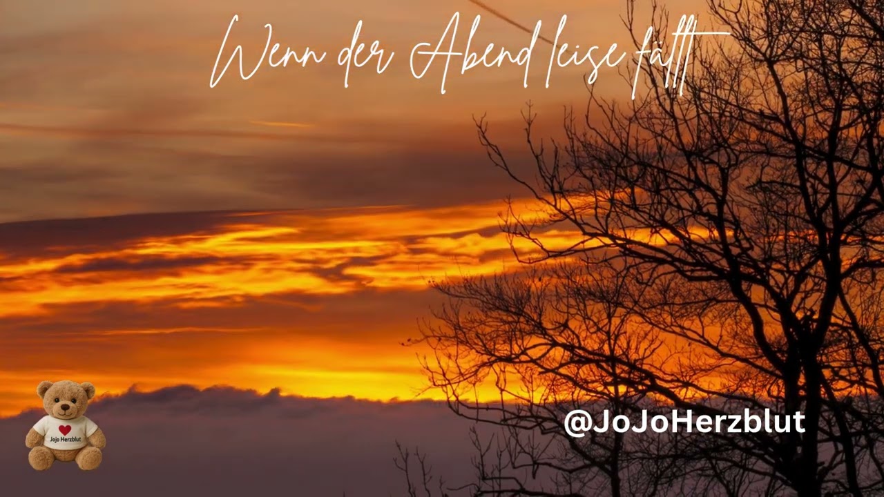 Wenn der Abend leise fällt – JoJoHerzblut | Himmlischer Guten-Abend-Song voller Ruhe & Licht