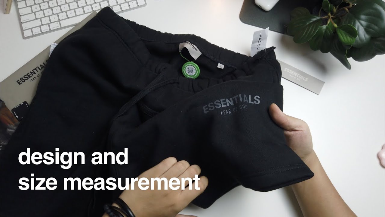 so, i bought fear of god essentials sweat shorts SS20 stretch limo