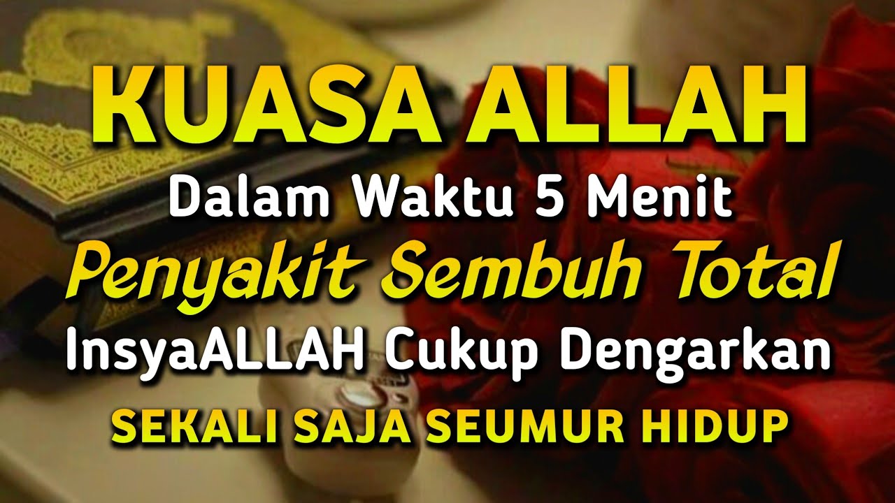 DOA PENYEMBUH SEGALA PENYAKIT, INSYAALLAH SAKIT DITUBUHMU SEMBUH | Sayyid Azim